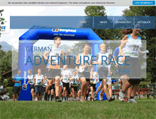 Tablet Screenshot of adventureraces.de